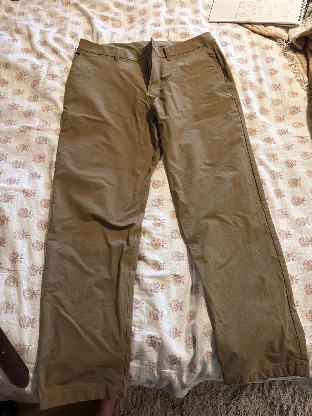 lululemon athletica Men's Olive-Tan Chinos